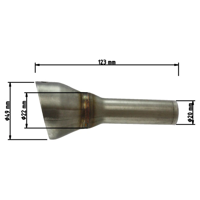Shark Auspuff dB-Absorber für SHARK DSX-7