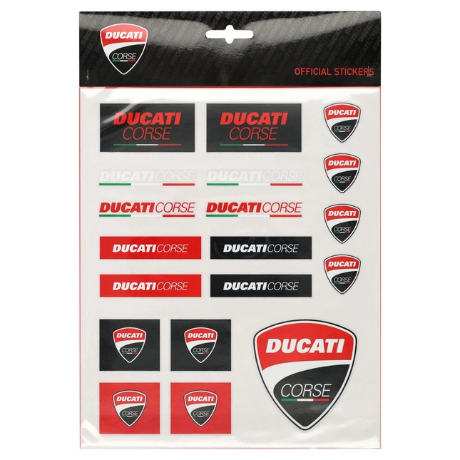 Ducati Corse Ducati Aufkleber-Set 19-teilig