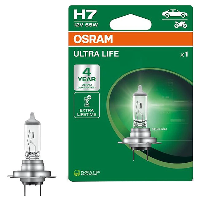 OSRAM Ultra Life H7 Halogenglühlampe