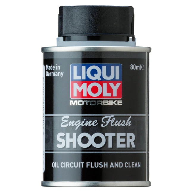 LIQUI MOLY Motorbike Engine Flush Shooter, 80 ml