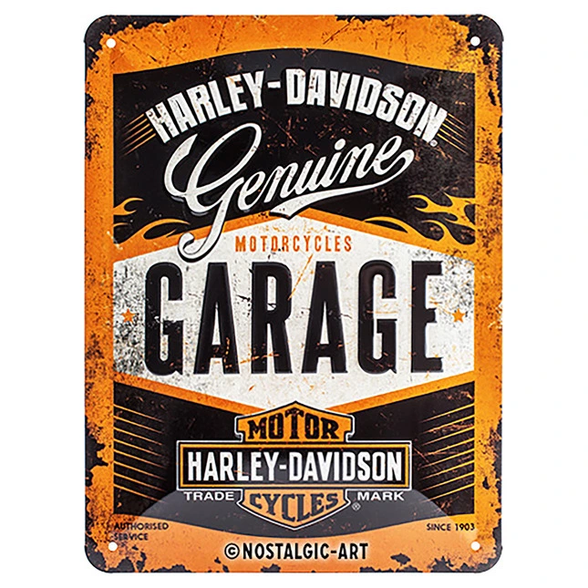 Harley-Davidson Blechschild Harley Davidson "Garage"