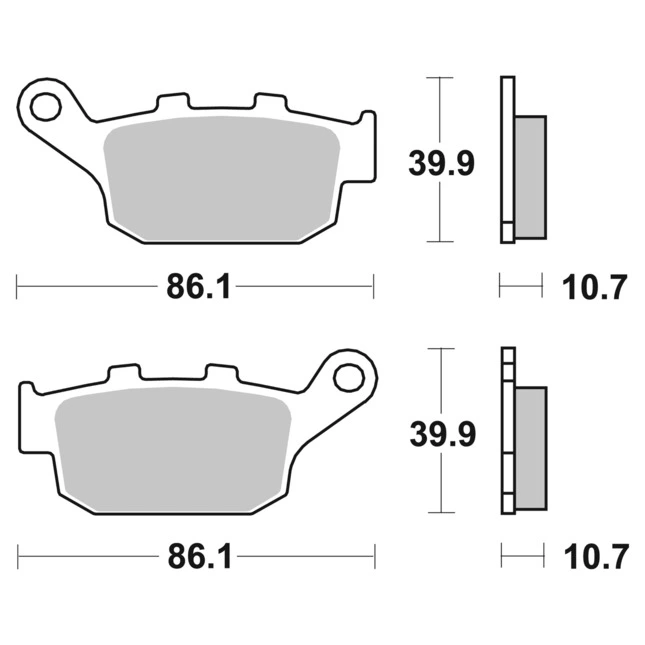 Brembo Bremsbeläge Sintermetall