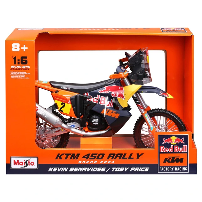 Maisto RedBull KTM 450 Rally Dakar