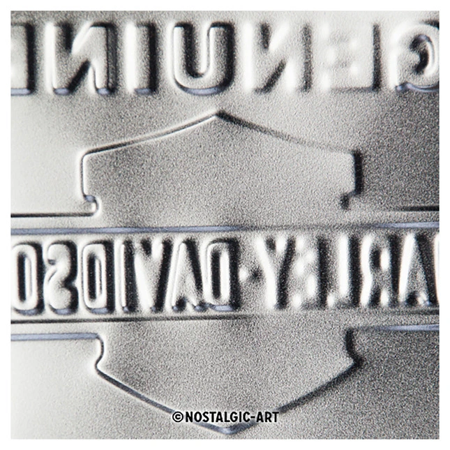 Harley-Davidson H-D Blechschild Genuine Oil