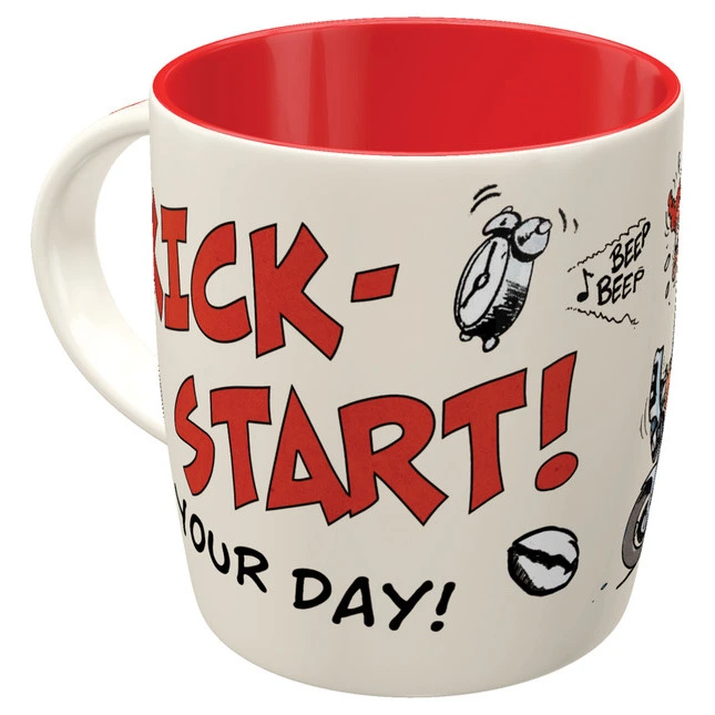 Motomania Becher *Kick Start Your Day*