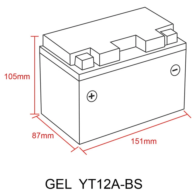 saito Gel-Batterie