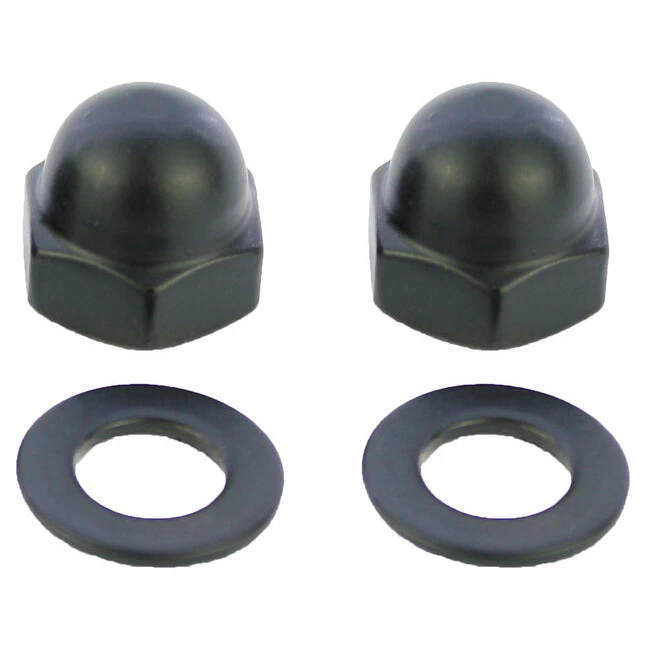 Screws4Bikes Edelstahl Hutmuttern für HD Spiegel