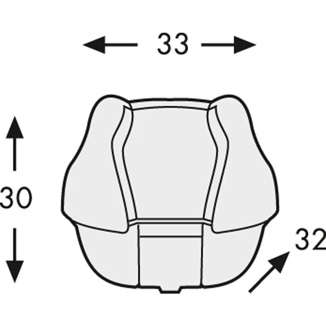 Hepco & Becker Journey Topcase 30 Liter