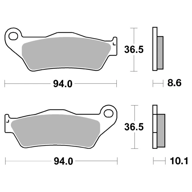 Brembo Bremsbeläge Sintermetall