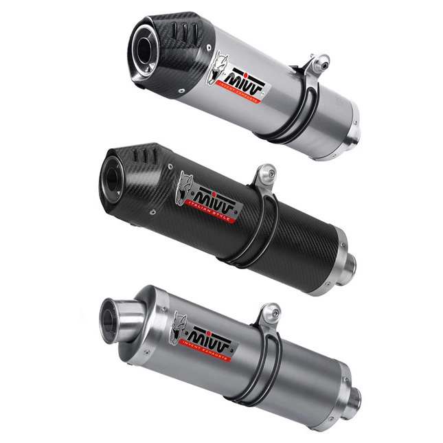 MIVV Oval Auspuffsystem mit EG-BE