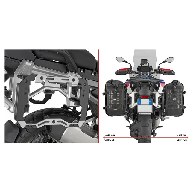 Givi Adapter Trekker Outback auf OEM