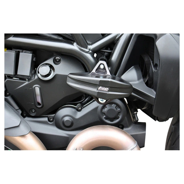 GSG Mototechnik GSG STURZPAD-SATZ STREETLINE KIT SCHWARZ