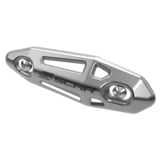 Scar Carbon/ Stahl Universal Auspuffschutz