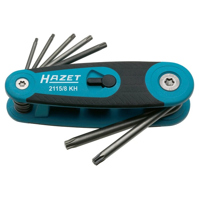 HAZET Stern-Schlüssel 8-Teilig, Klappbar