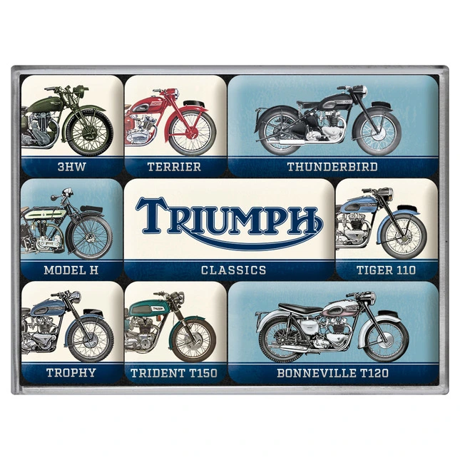 Triumph Magnet Set