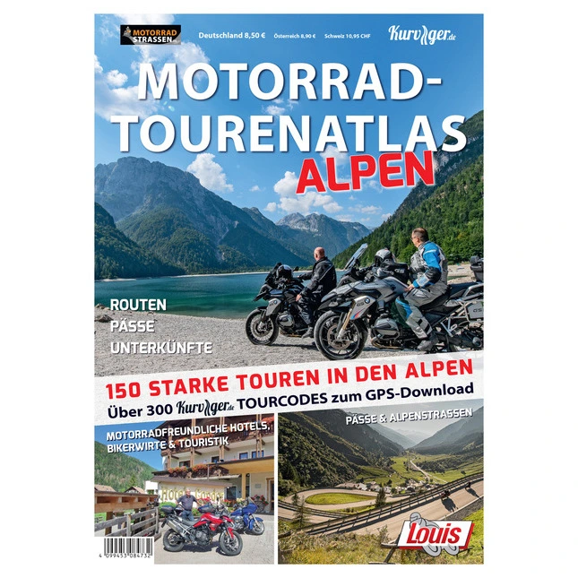 Louis Tourenatlas Alpen