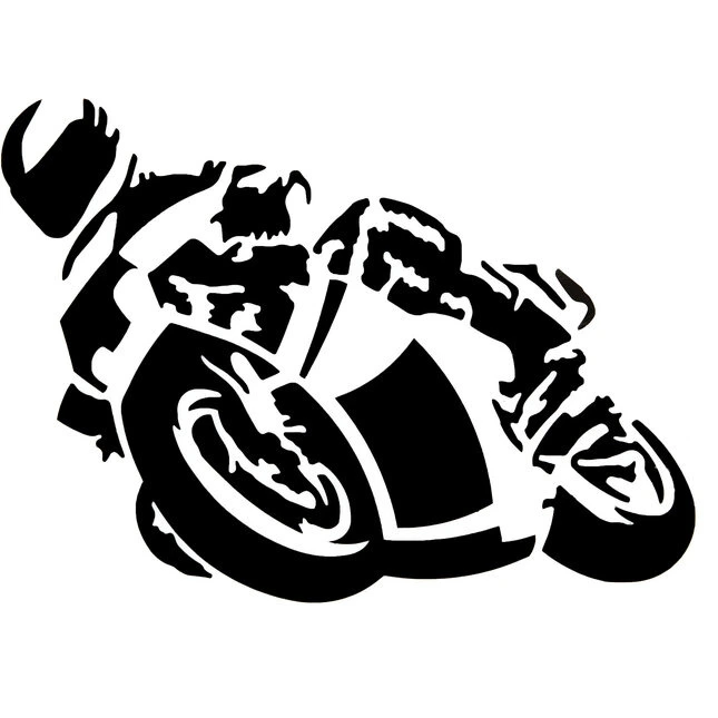 Louis Aufkleber "Motorrad"