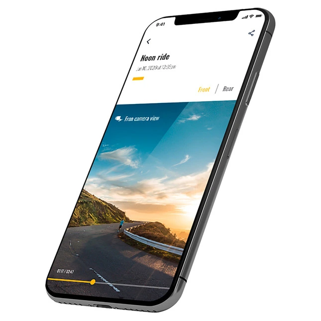 Ride Vision Kollisionswarner mit optionaler Dashcam