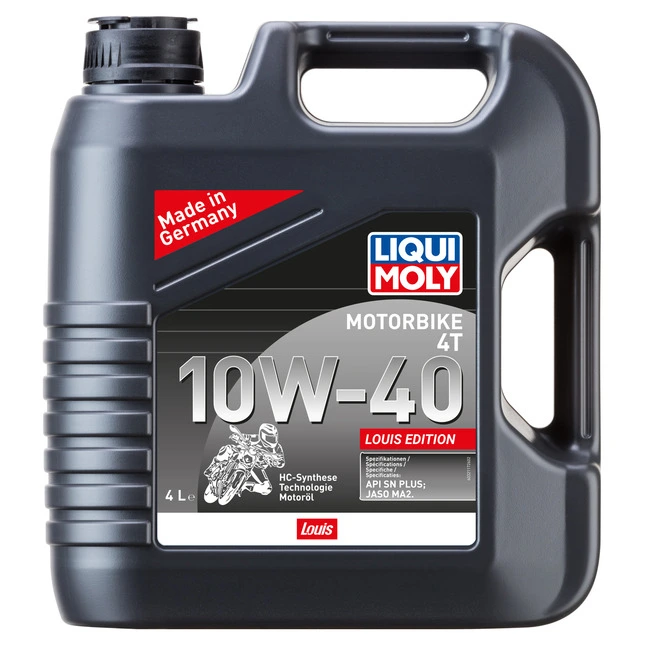 LIQUI MOLY Motorenöl 4-Takt 10W-40 Louis Edition 4L