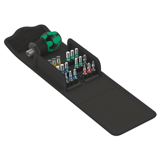 Wera Kraftform Kompakt Stubby 1 Bit-Set