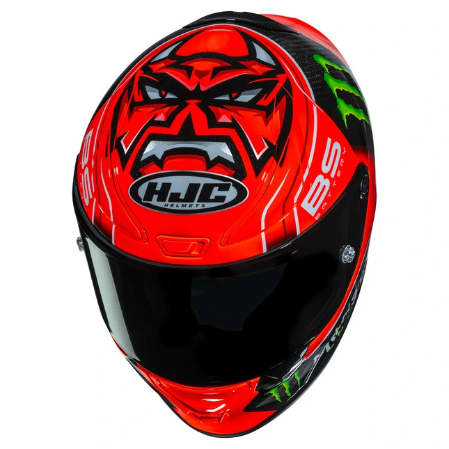 HJC RPHA 1 V2 Carbon Quartararo Replika MC1