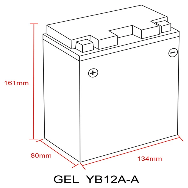 saito Gel-Batterie