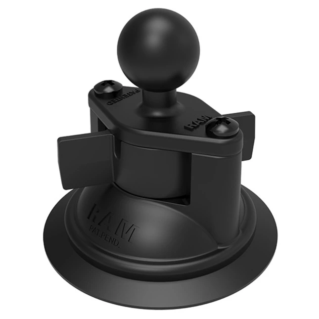 RAM Mounts Twist-Lock Saugfuss mit Basisplatte