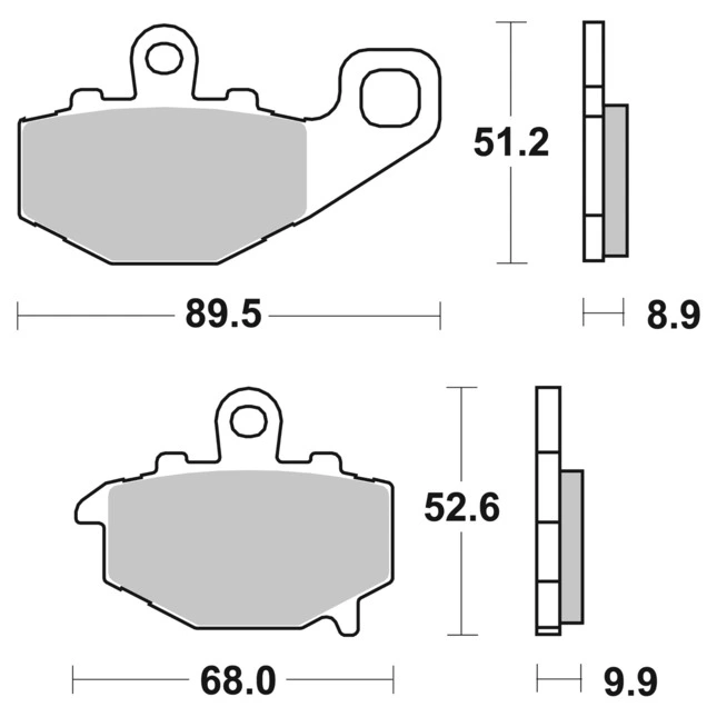 Brembo Bremsbeläge Sintermetall