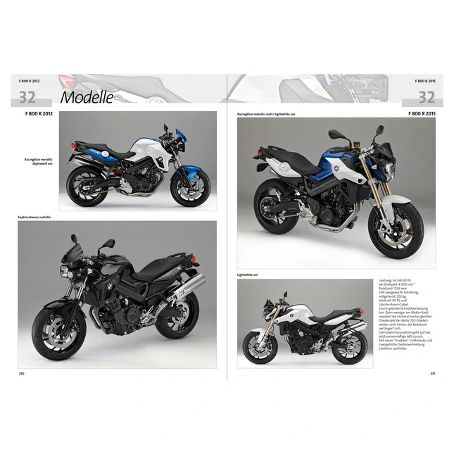 Moto Pool Reparaturanleitung zur BMW F800-Reihe