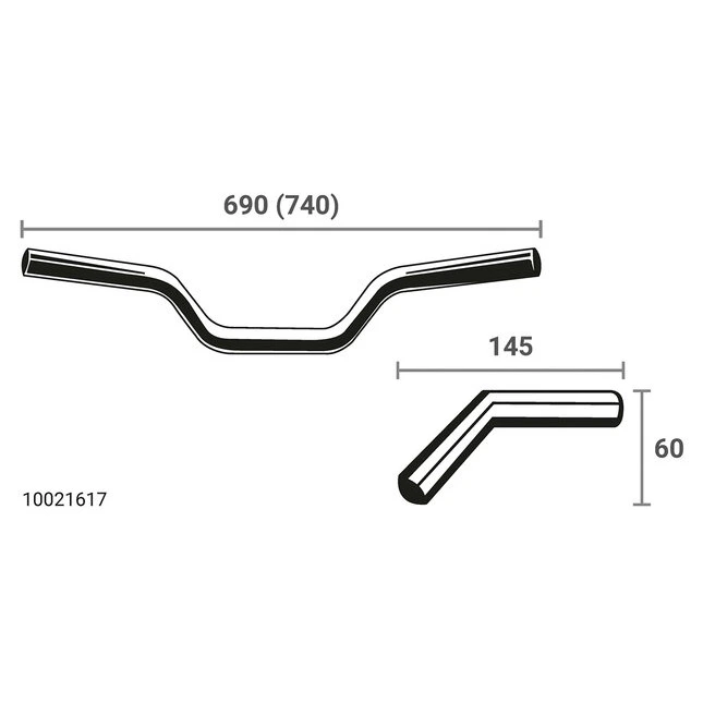 LSL Bmw-Lenker Lmb1 Breite 740Mm