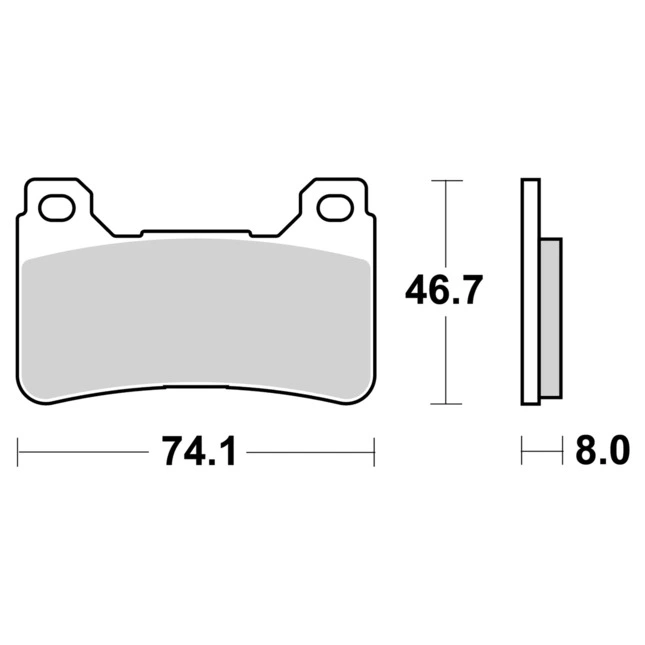 Brembo Bremsbeläge Sintermetall