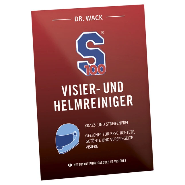 S100 Visier- Und Helmreinigungstücher