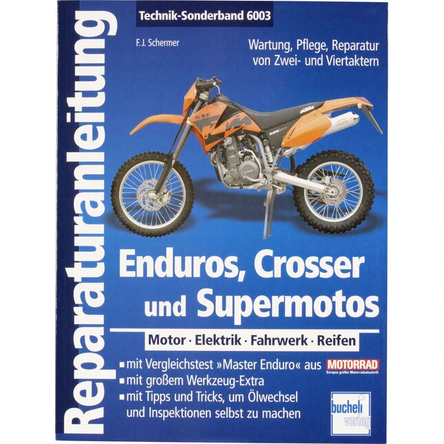 Motorbuch Verlag Reparaturanleitung Enduros,