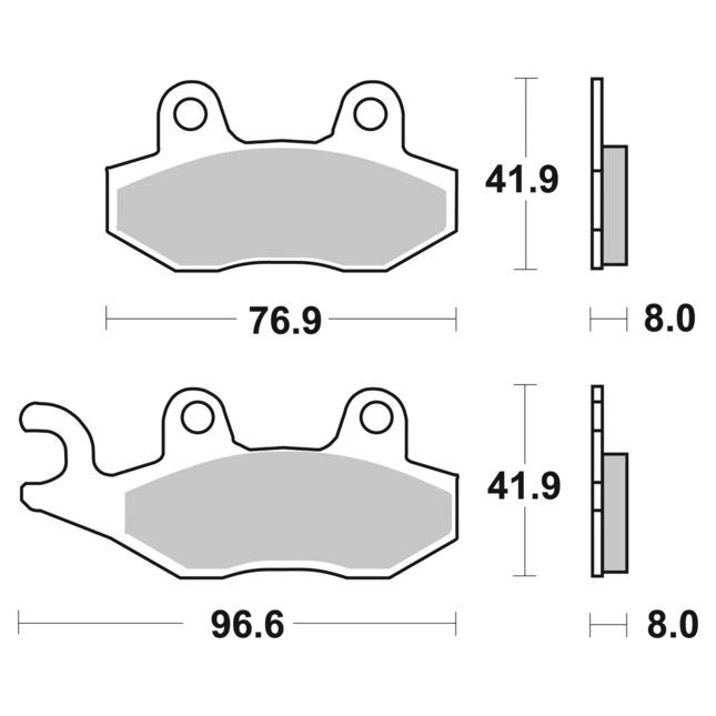 Brembo Bremsbeläge Sintermetall