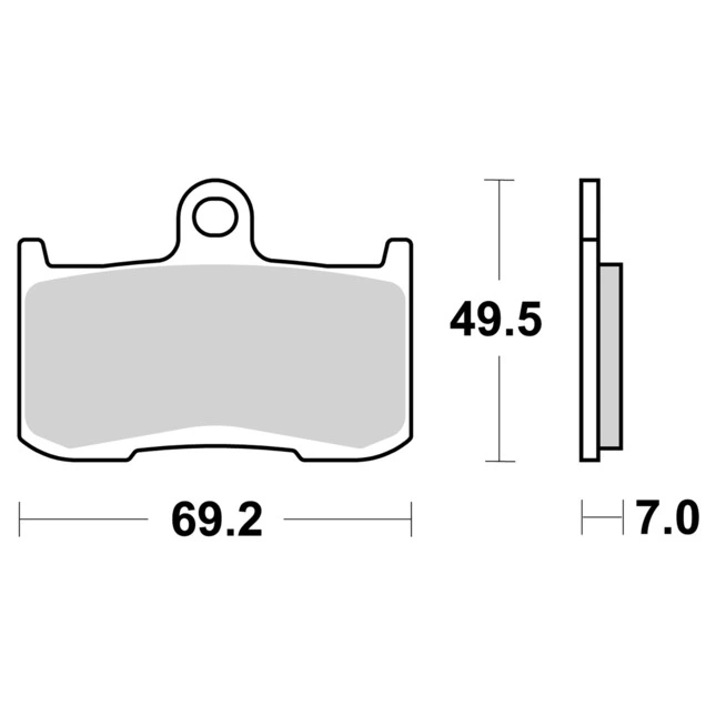 Brembo Bremsbeläge Sintermetall