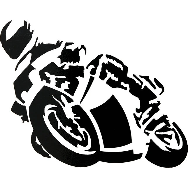 undefined Aufkleber "Motorrad"