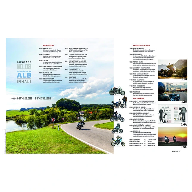 Motorrad RIDE Motorrad unterwegs - Dolomiten