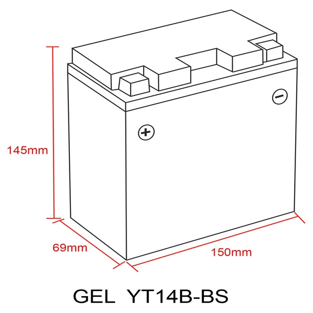 saito Gel-Batterie