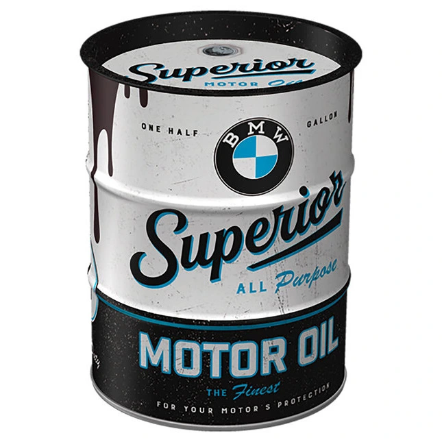 BMW Ölfass Spardose