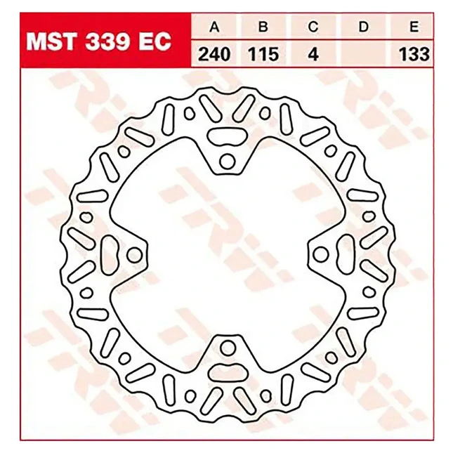 TRW Bremsscheibe  Offroad / MX