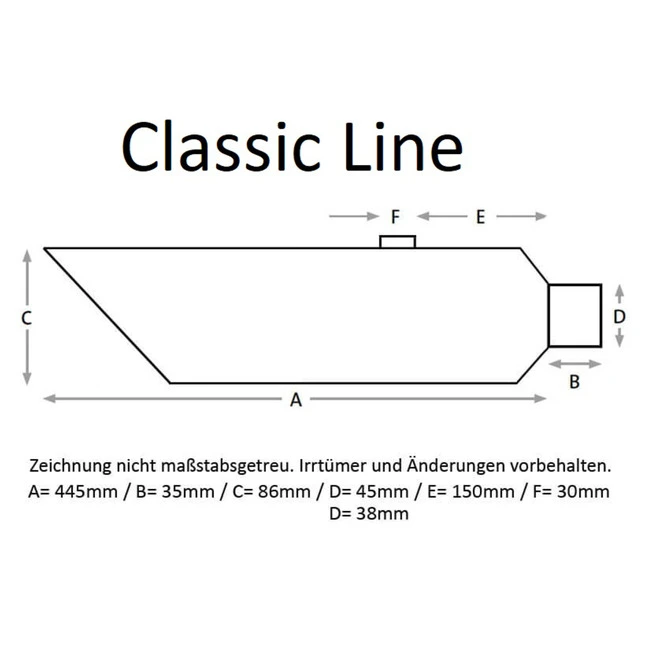 Miller Classic Line  Slip-On Endschalldämpfer