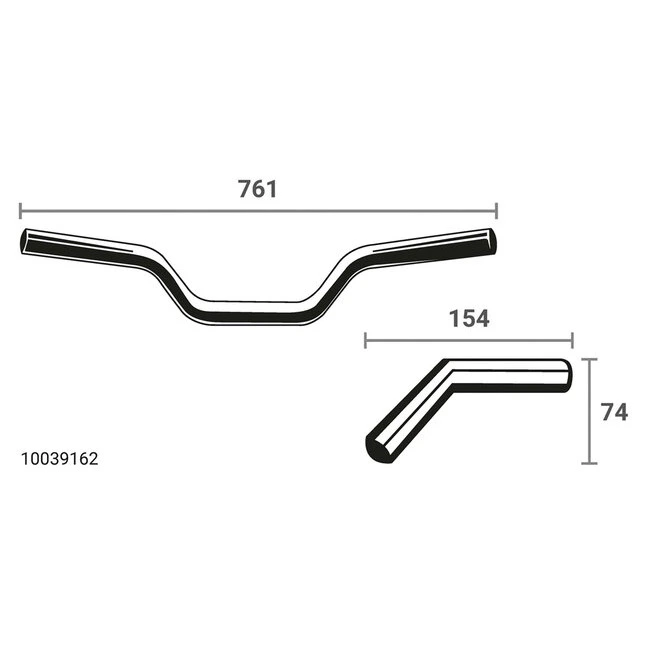 gazzini Lenker Sport X 28,6 mm, mit ABE, 0201
