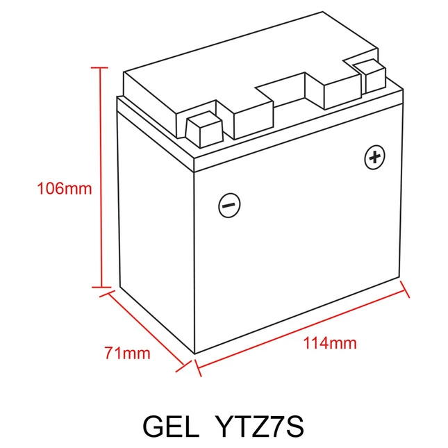 saito Gel-Batterie