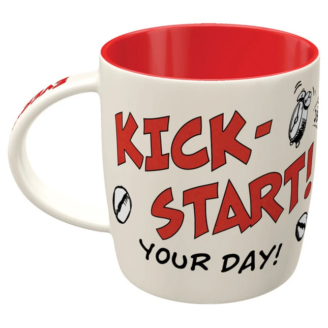 Motomania Becher *Kick Start Your Day*