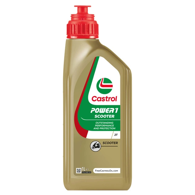 Castrol Motorenöl Power1 Scooter 2T, 1 Liter