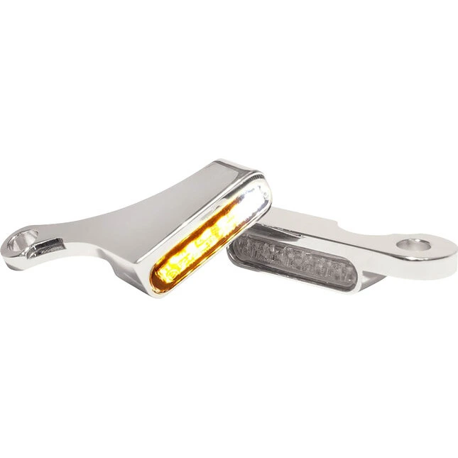 HeinzBikes Led Armaturen Blinker Chrom