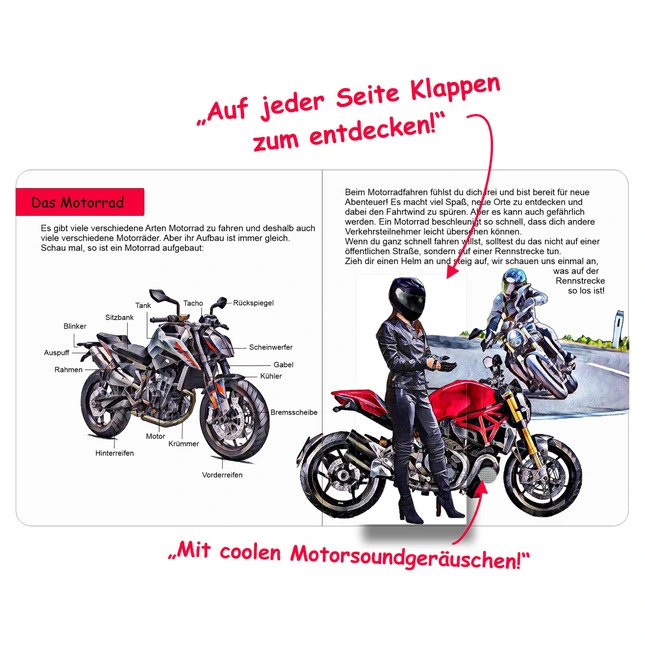 Louis Mein erstes Motorradbuch