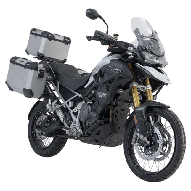 SW-Motech TRAX ADV Koffer-Komplettset silber