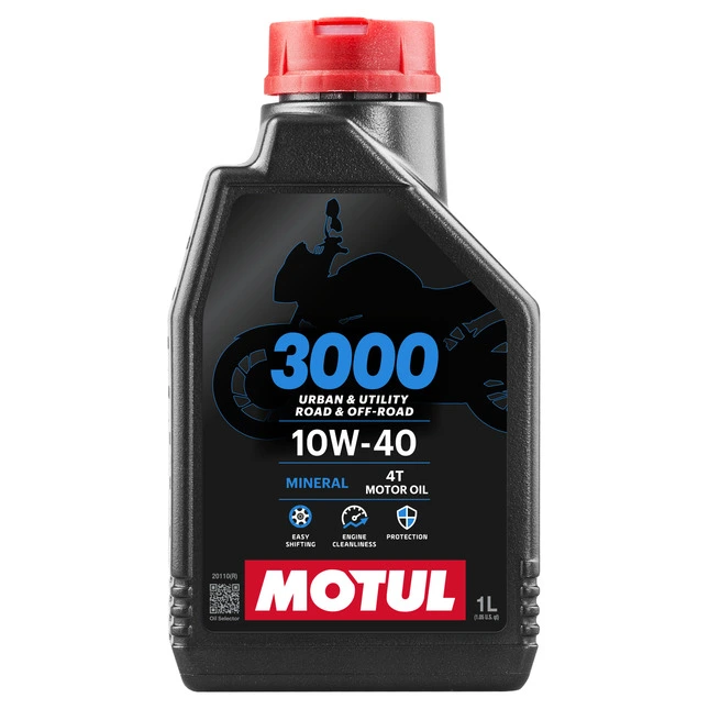 Motul Motoröl 3000 4T 10W-40, 1 Liter