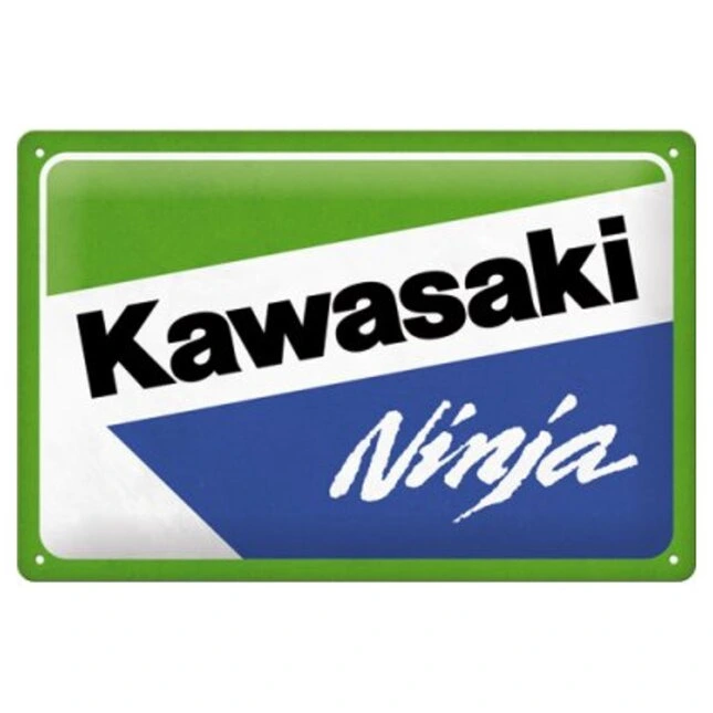 Kawasaki Ninja Blechschild